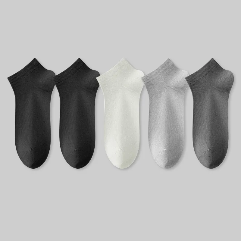 LUYOUYE No Show Socks Men's 5 Pack-24