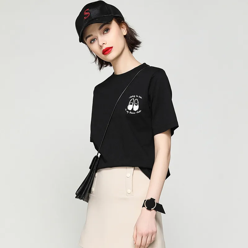 LUYOUYE Regular T Shirt Women's-10