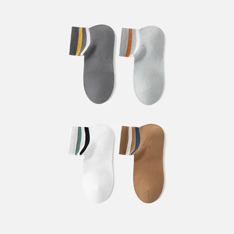 LUYOUYE Ankle Socks Men's 4 Pack-21