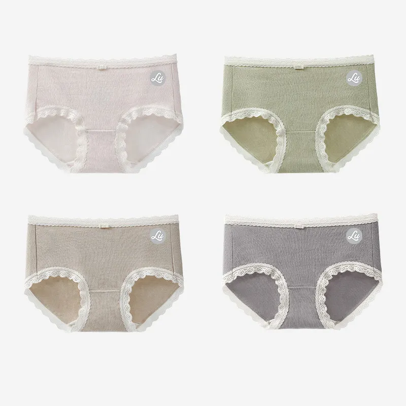 LUYOUYE Underpants Women's 4 Pack-8