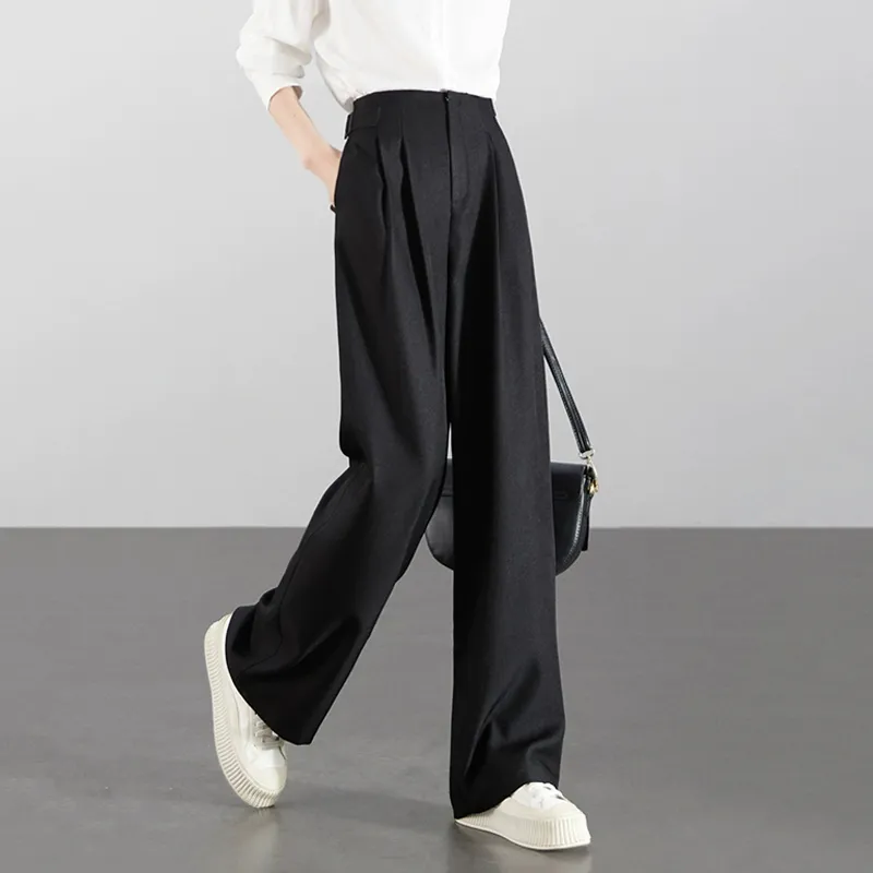 LUYOUYE Casual Pants Women's Black-1