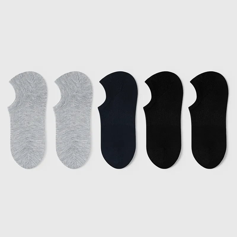 LUYOUYE No Show Socks Men's 5 Pack-1