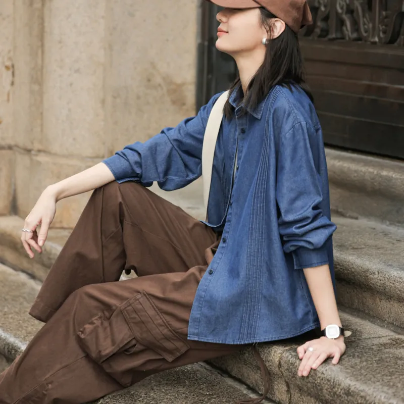 LUYOUYE Shirts Women's-4
