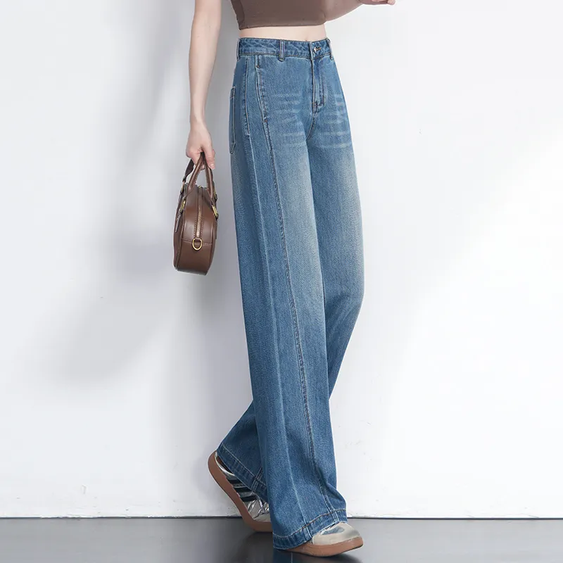 LUYOUYE Jeans Women's Blue-3