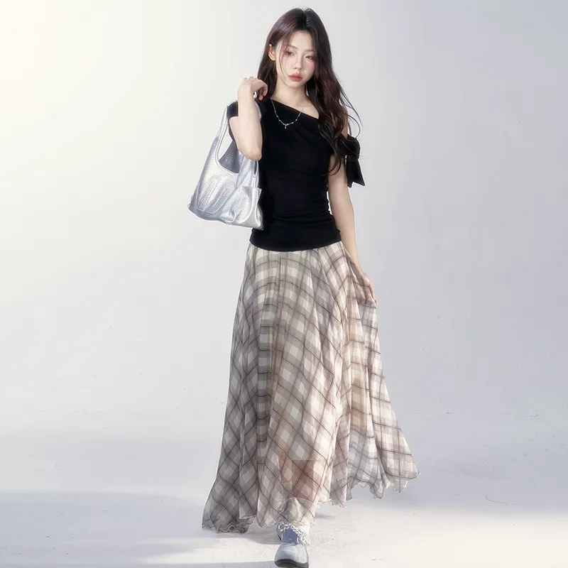 LUYOUYE Two Piece Skirt Sets Women's-1