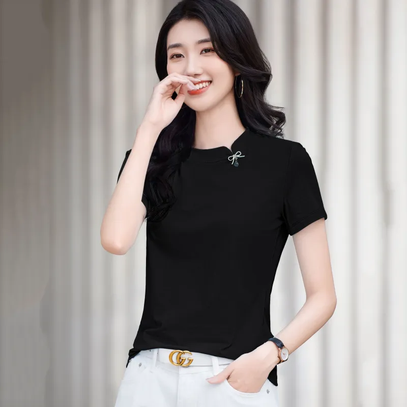 LUYOUYE Regular T Shirt Women's-12