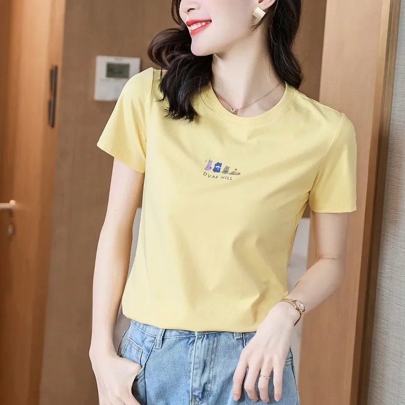 LUYOUYE Batwing Sleeve T Shirt Women's-6