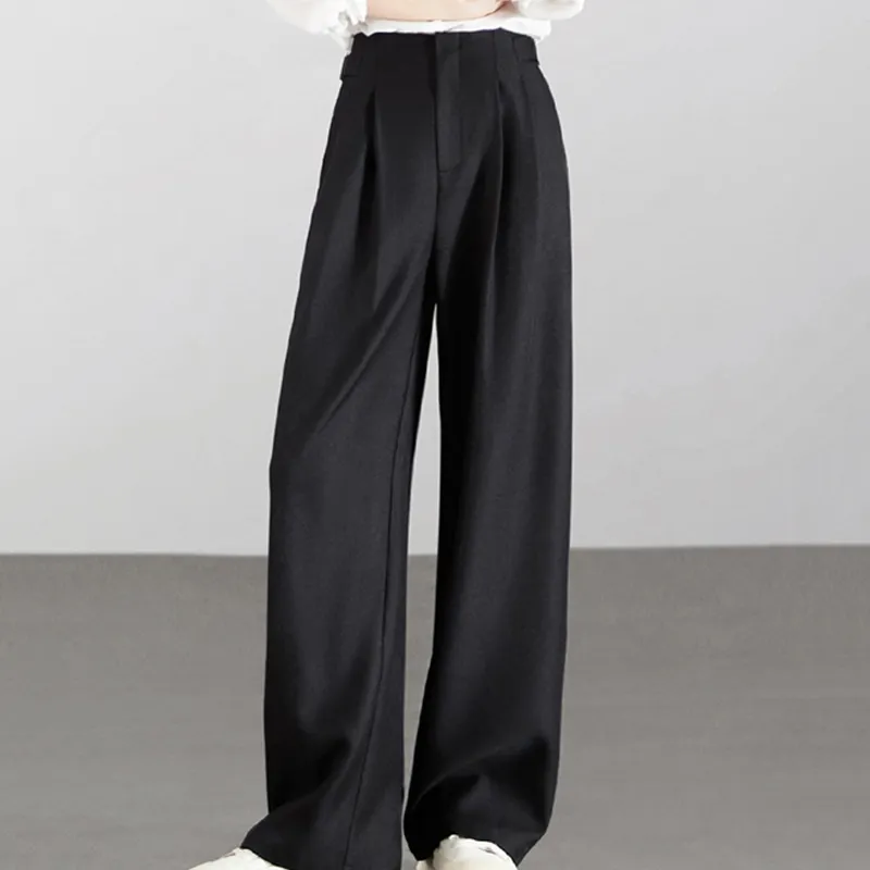 LUYOUYE Casual Pants Women's Black-4