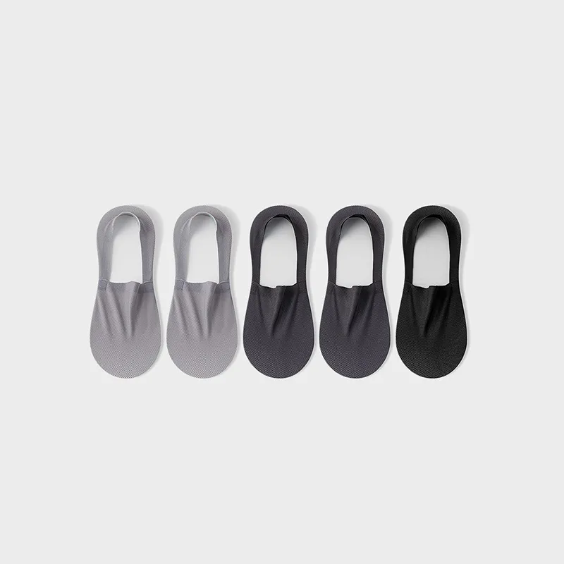 LUYOUYE No Show Socks Men's 5 Pack-23