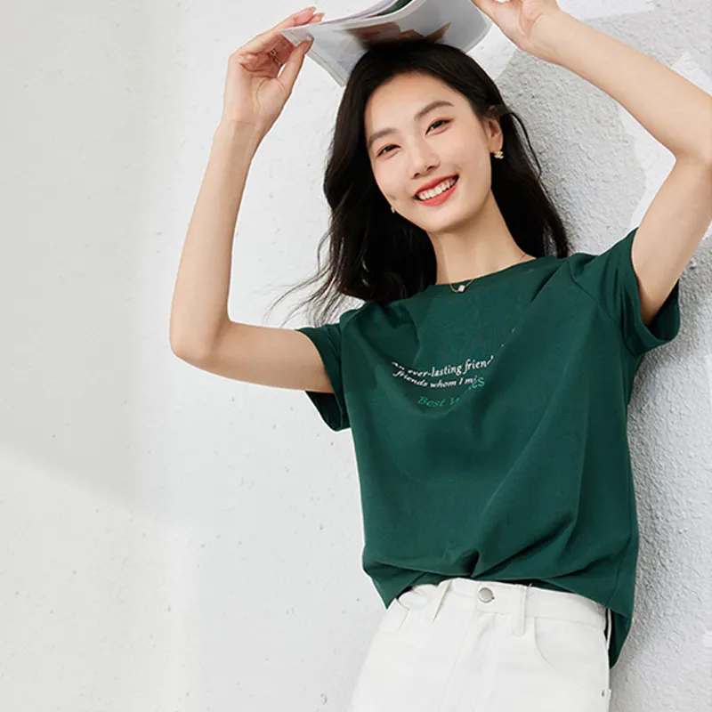 LUYOUYE Regular T Shirt Women's-4