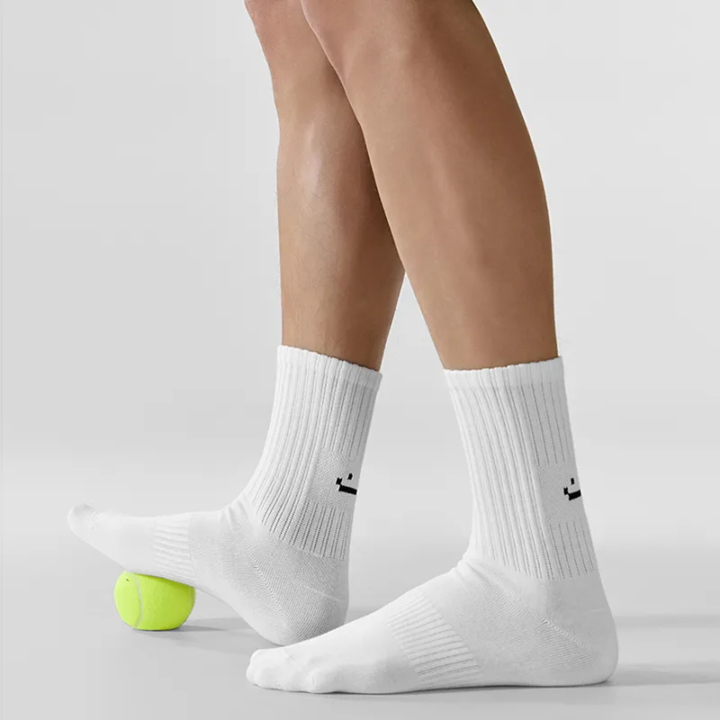 LUYOUYE Mid Calf Socks Men's 4 Pack-8