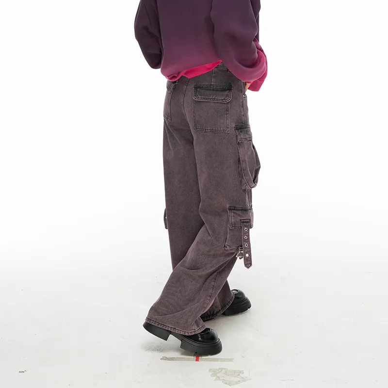 MYMIX Casual Pants Women's Purple-3