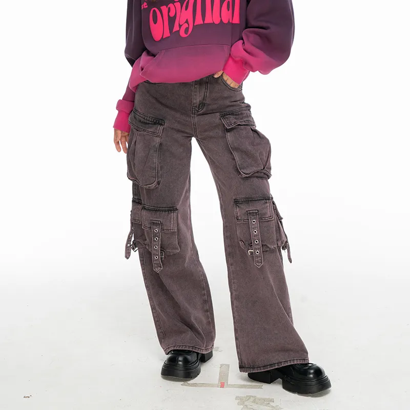 MYMIX Casual Pants Women's Purple-4
