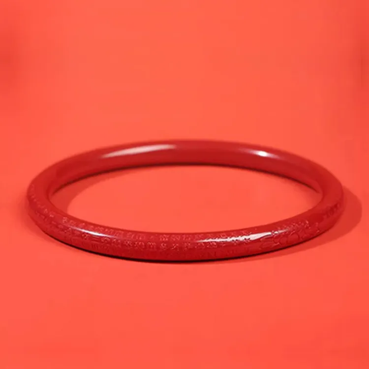 Yutang Reconstructed Cinnabar Bangles Women's-2