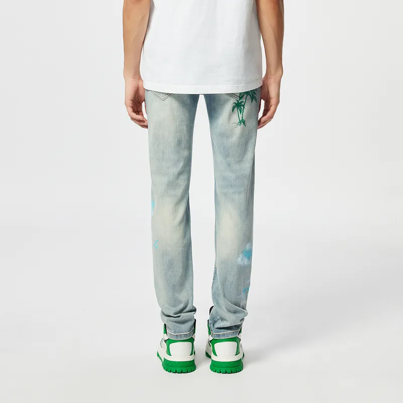C'N'C Trend Series Jeans Men's Light Blue-6