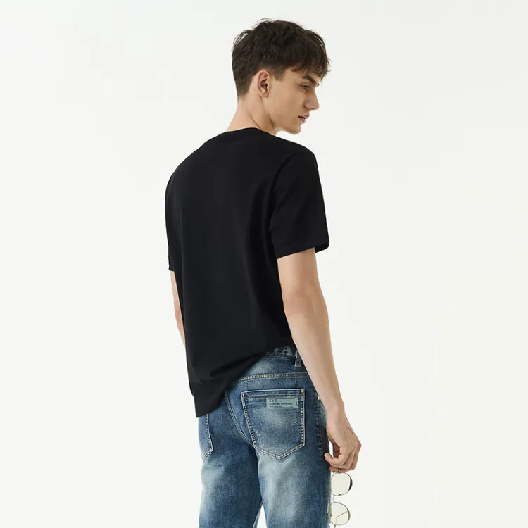 short sleeve polo shirt with the