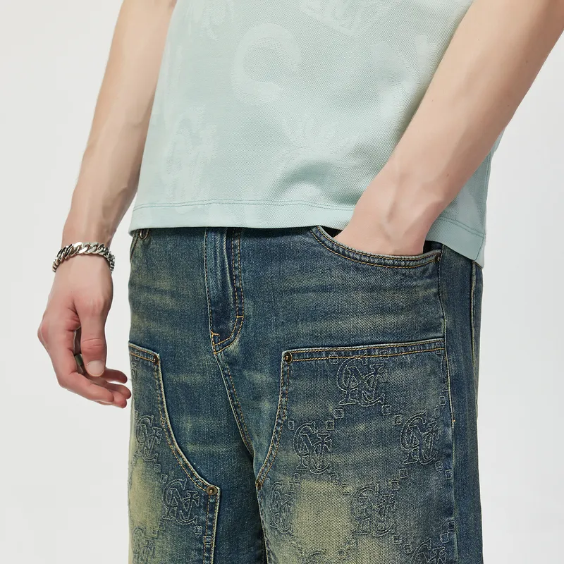 C'N'C Trend Series Denim Shorts Men's-6