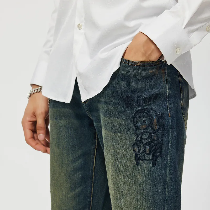 C'N'C Trend Series Jeans Men's Denim Blue-6