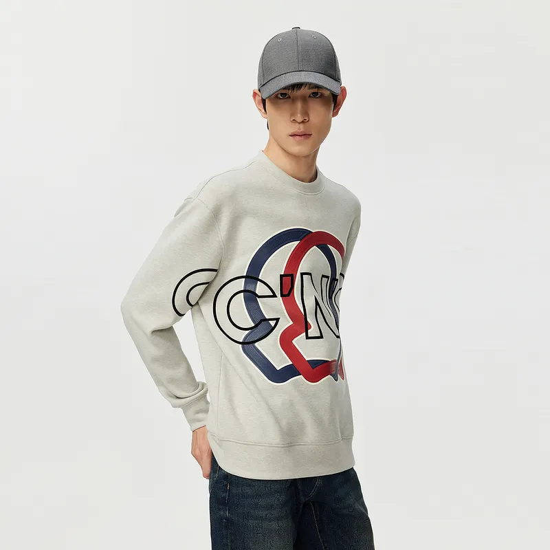 C'N'C Rhythm Party Series Fall And Winter Long Sleeved Sweatshirt Men's-3