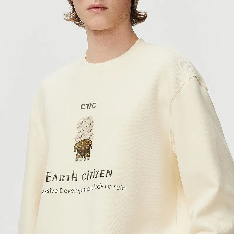 C'N'C Trend Series Fall And Winter Long Sleeved Sweatshirt Men's-5