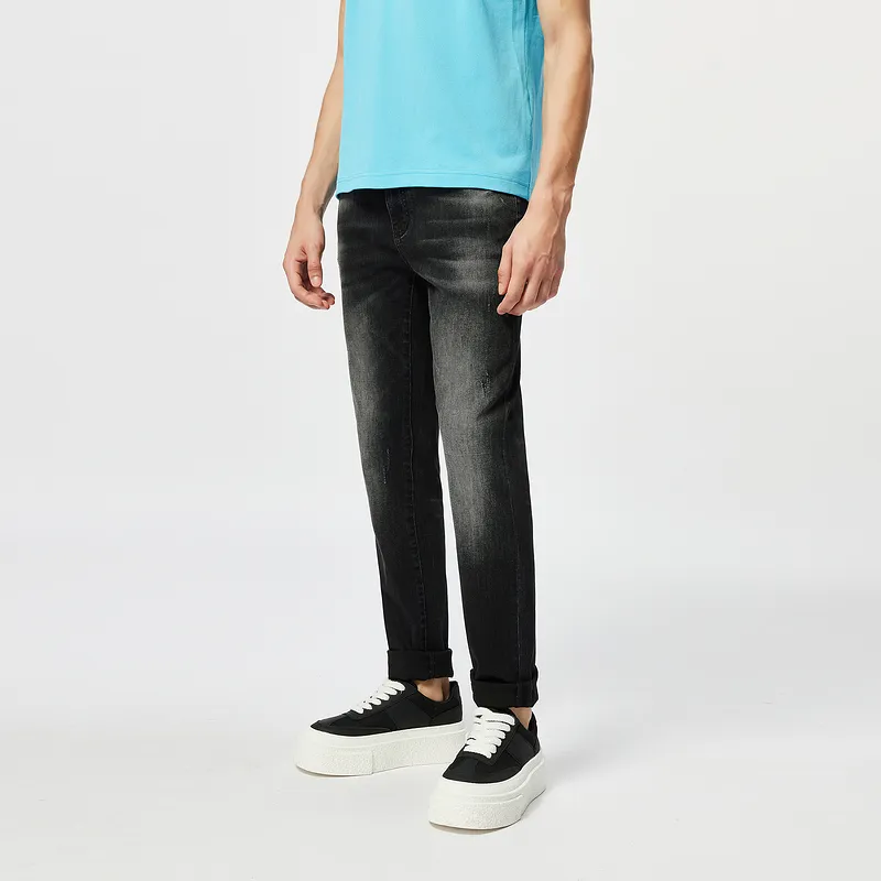 C'N'C Rhythm Party Series Spring Summer, Jeans Men's Black Gray-3