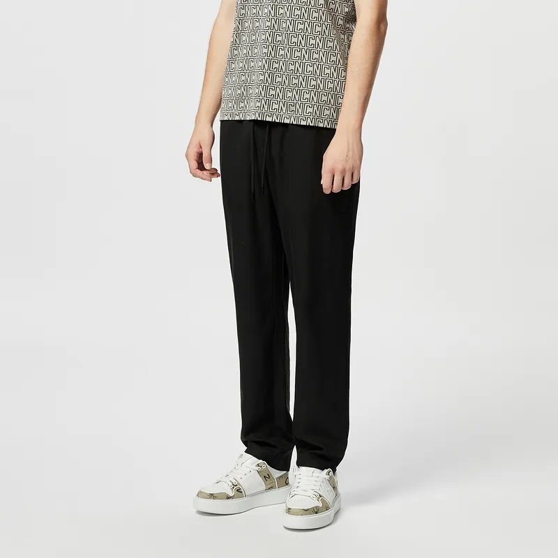 C'N'C New Order & Classics Series Spring Summer Casual Pants Men's Black-4