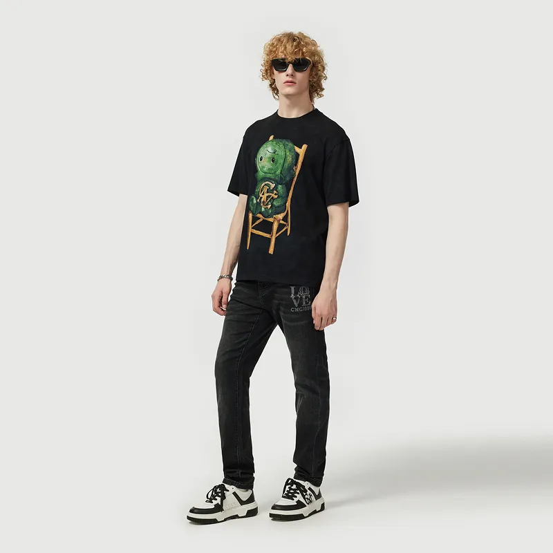C'N'C Trend Series Jeans Men Black-6