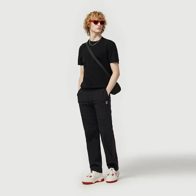 C'N'C New Order & Classics Series Casual Pants Men Black-7