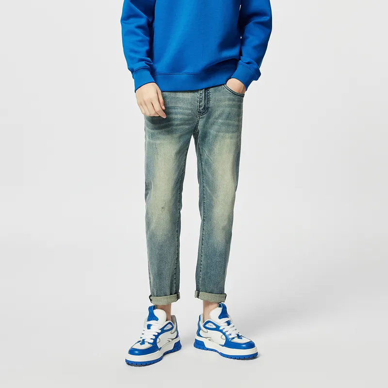 C'N'C New Order & Classics Series Jeans Men's Denim Blue-2