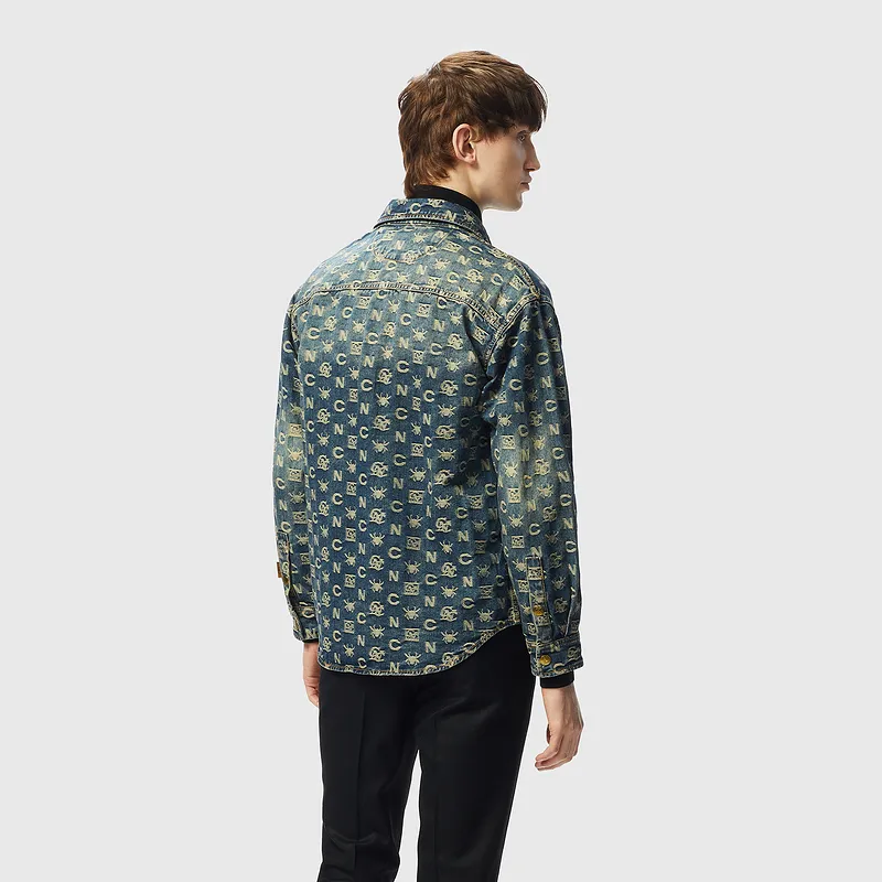 C'N'C Trend Series Fall Winter Denim Jacket Men's-5
