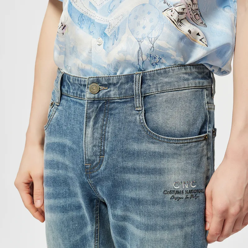 C'N'C New Order & Classics Series Jeans Men's Denim Blue-6