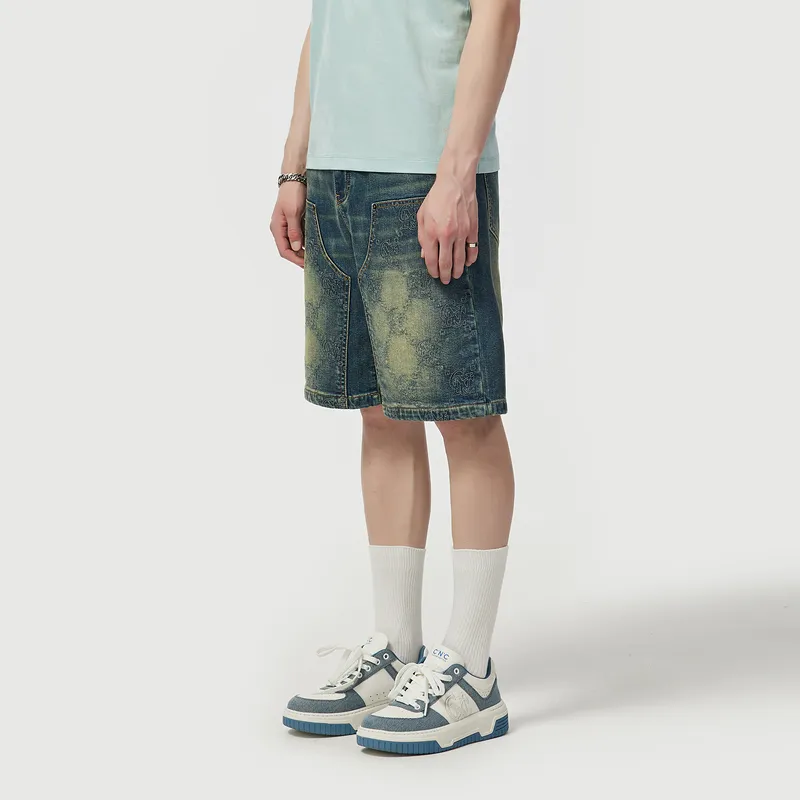 C'N'C Trend Series Denim Shorts Men's-3