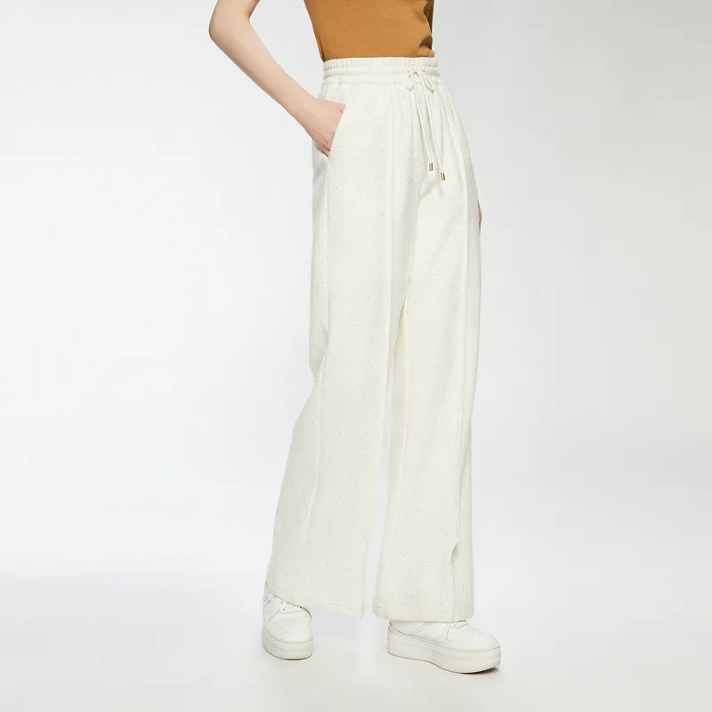 C'N'C Fall And Winter Thickened Casual Pants Women's-4