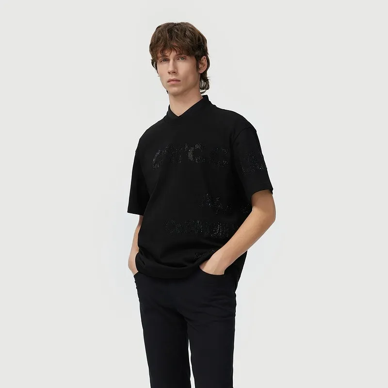C'N'C Trend Series T Shirt Men's Black-3