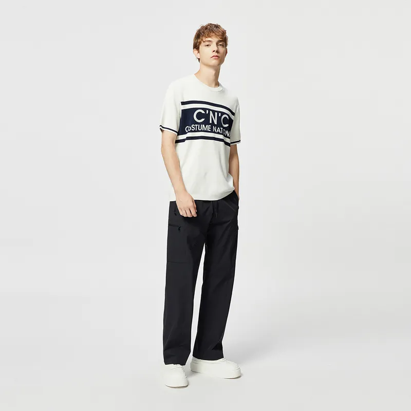 C'N'C Rhythm Party Series T Shirts Men White-7