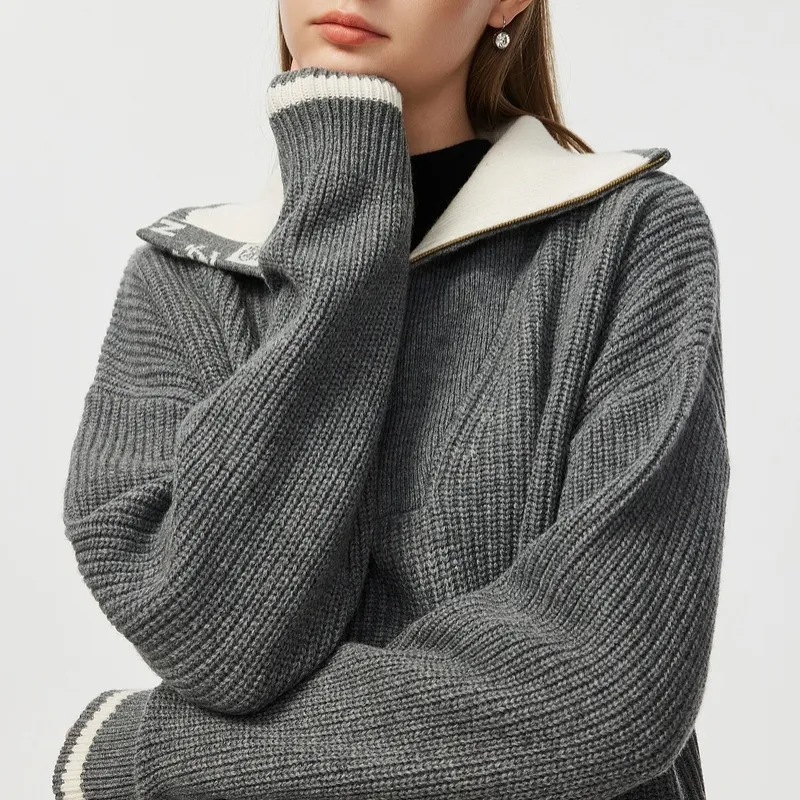C'N'C Fall And Winter Sweater Women's-3