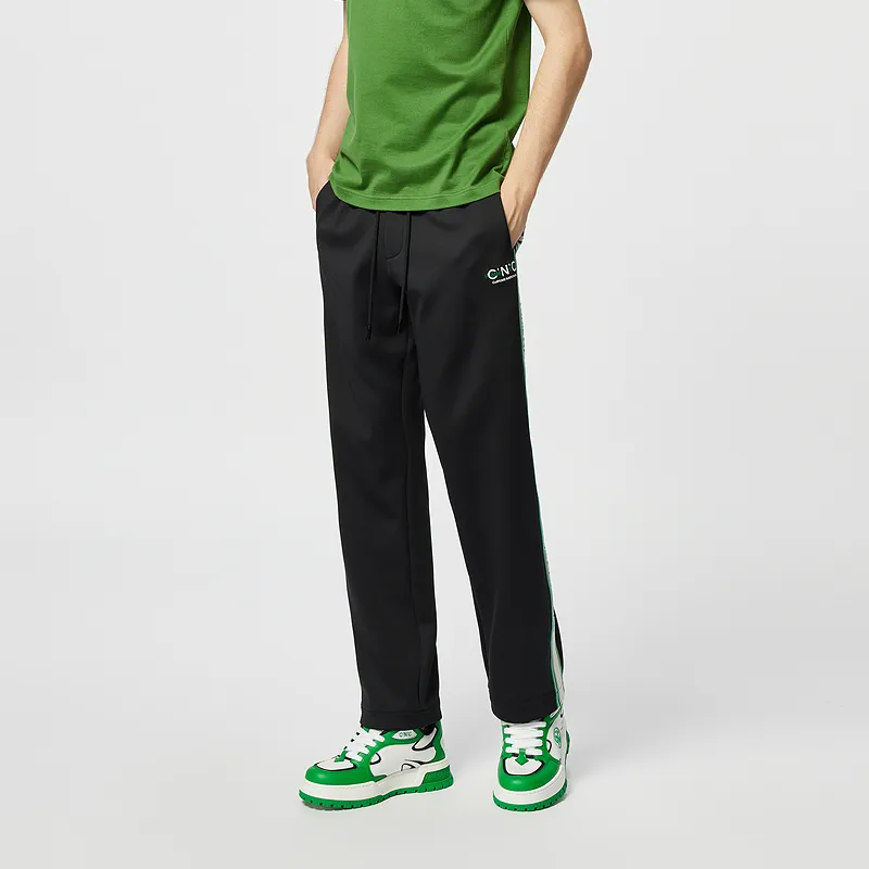 C'N'C Rhythm Party Series Casual Pants Men Black-4