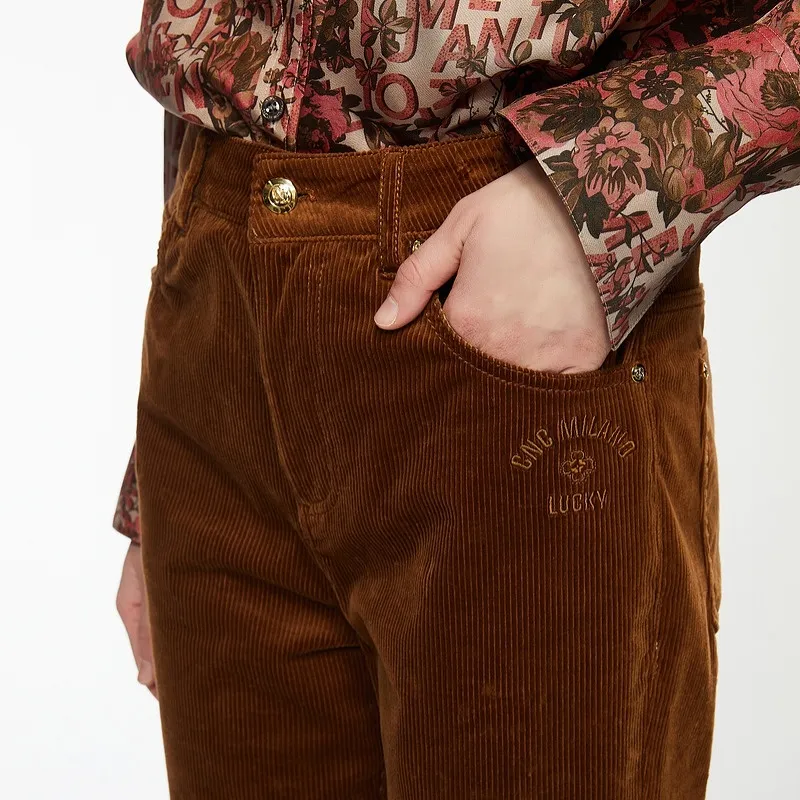 C'N'C Fall And Winter Casual Pants Women's-7