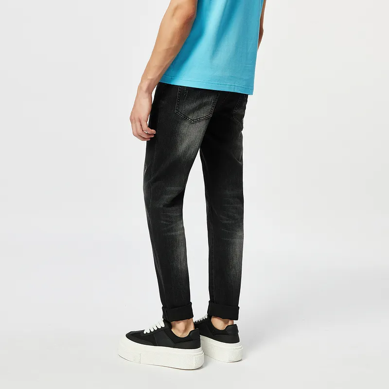 C'N'C Rhythm Party Series Spring Summer, Jeans Men's Black Gray-5