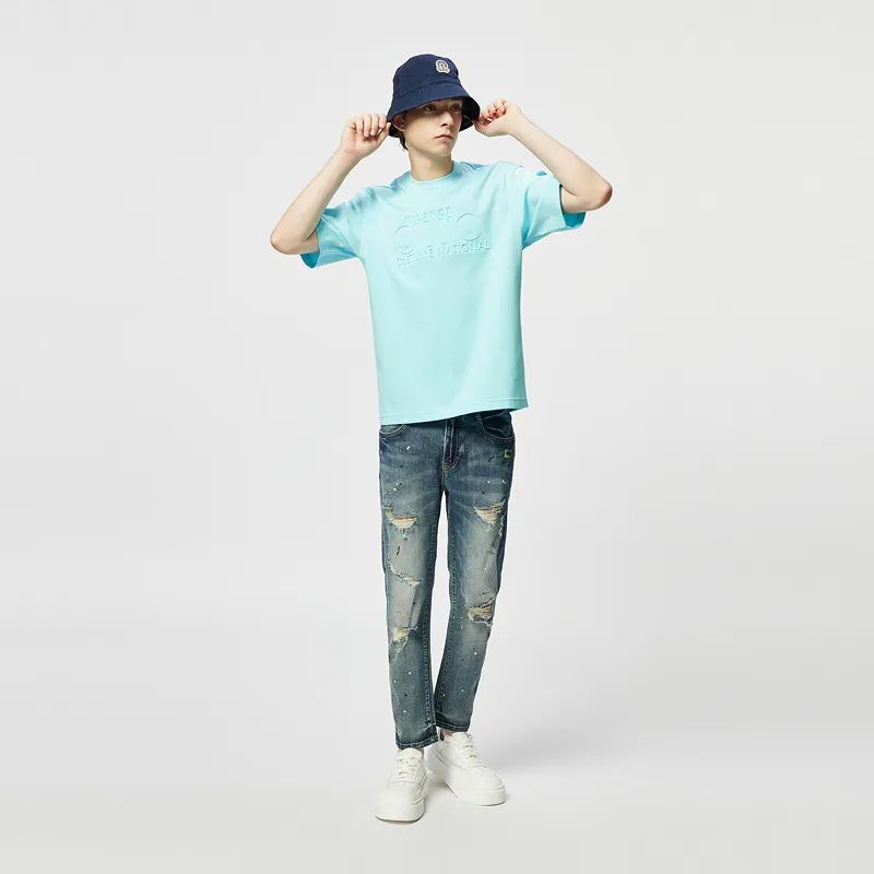 C'N'C Trend Series Jeans Men's Denim Blue-7