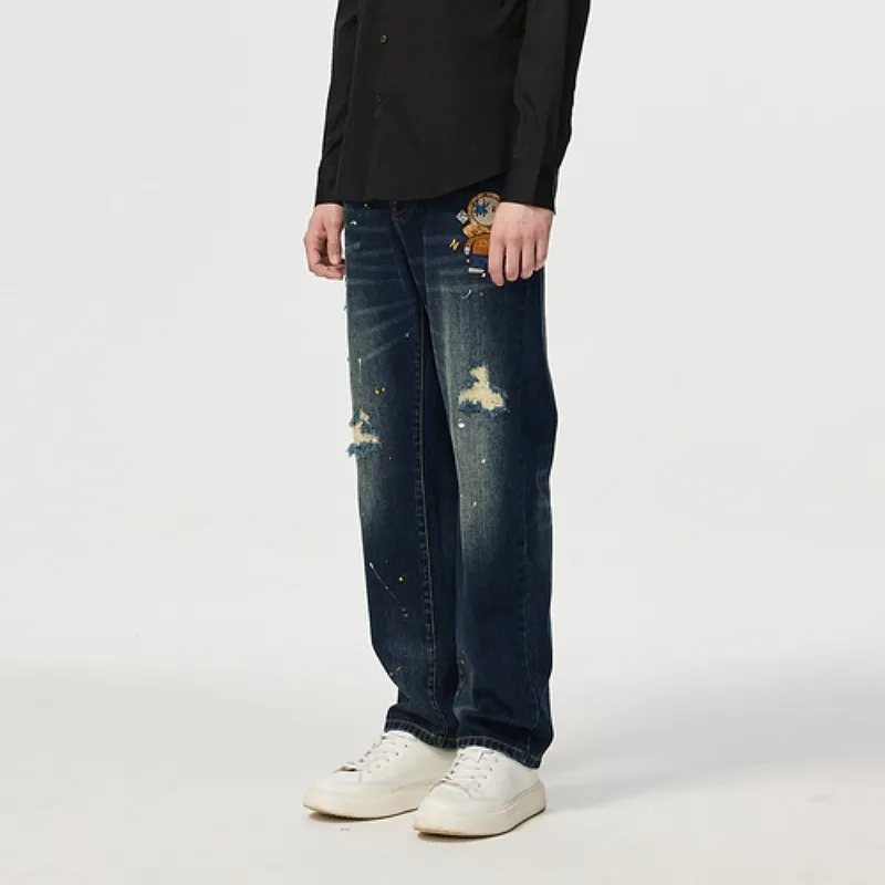 C'N'C Trend Series Fall And Winter Jeans Men's-3