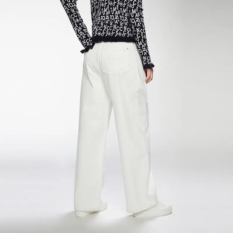 C'N'C Jeans Women's White-6