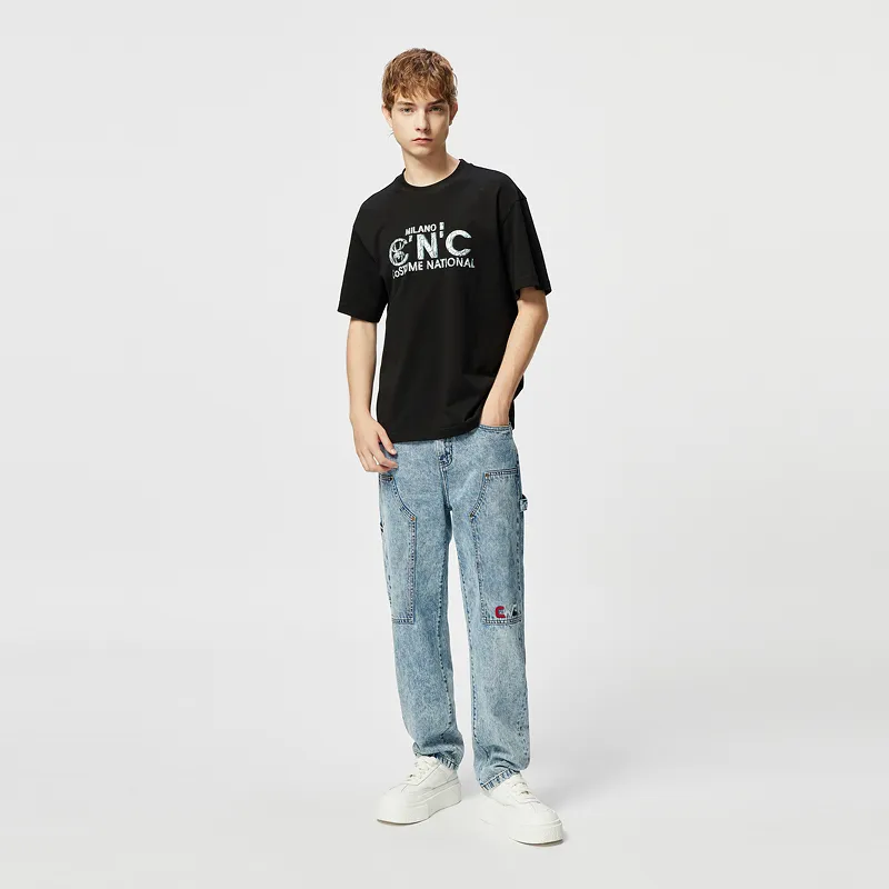 C'N'C Trend Series Spring And Summer, Jeans Men's Denim Blue-7