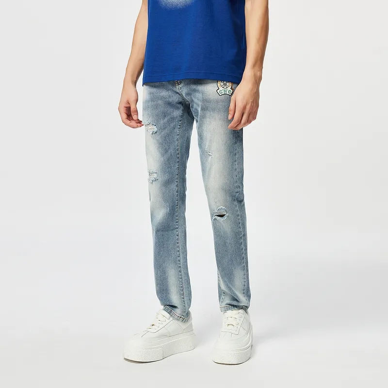C'N'C Trend Series Jeans Men's Light Blue-2