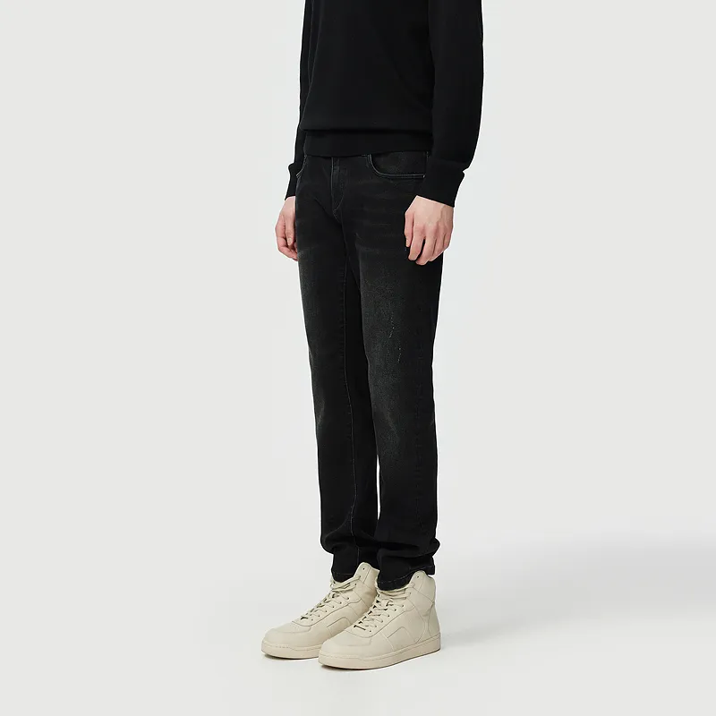 C'N'C Rhythm Party Series Jeans Men's Black-4