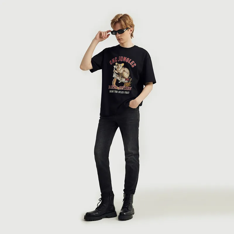 C'N'C New Order & Classics Series Jeans Men's Black-7