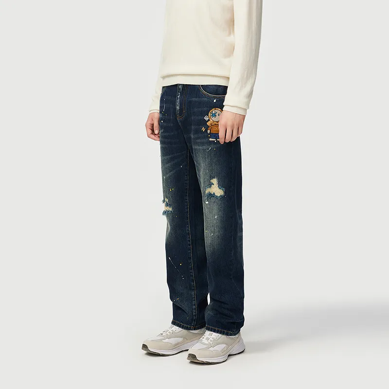 C'N'C Trend Series Fall And Winter Jeans Men's-9