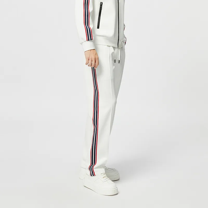 C'N'C Rhythm Party Series Casual Pants Men's White-4