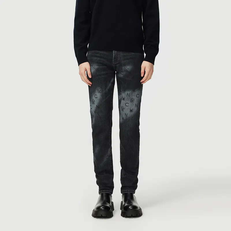 C'N'C New Order & Classics Series Jeans Men's Gray Heather Edition-2