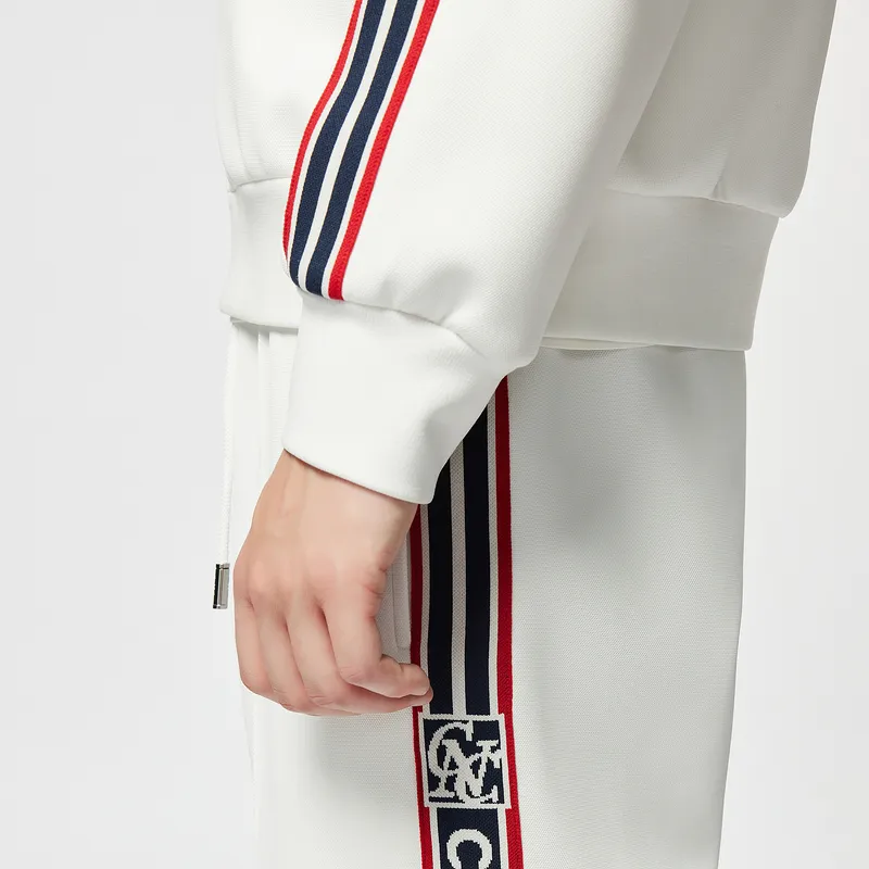 C'N'C Rhythm Party Series Casual Pants Men's White-6